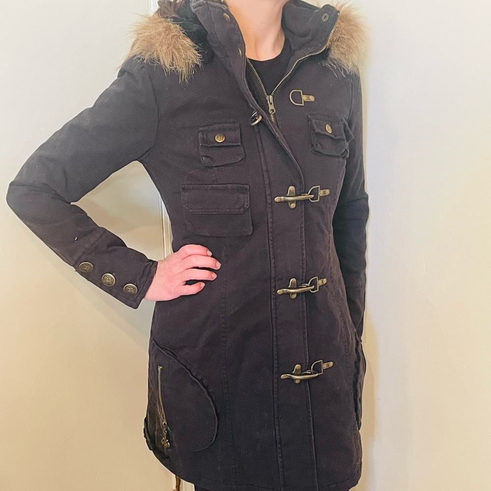 BB Dakota 90s-early 2000s coat with hood